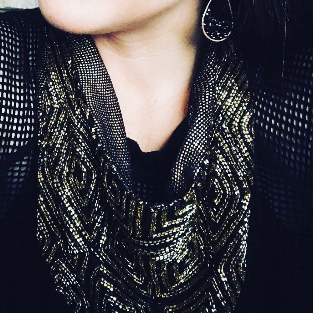 Renee Christopher Scarf Necklace